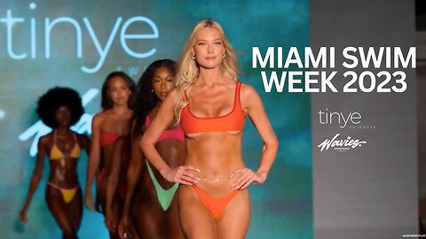 TINYE SWIMWEAR / MIAMI SWIM WEEK 2024 FULL RUNWAY SHOW at Night Swim Rooftop Bar.