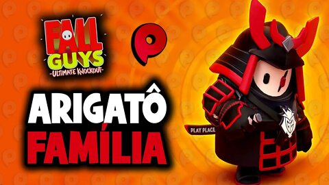Live de Fall Guys - Arigatô Família