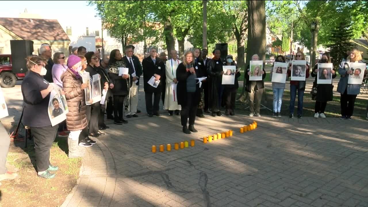 Gun violence victims vigil combines prayer and action at Walker Square Park