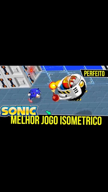 MELHOR jogo ISOMETRICO do SONIC - Sonic 3d Blitz