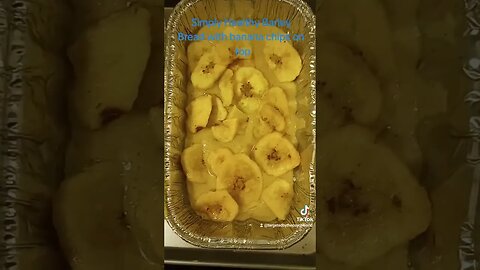 Nanny Cakes - Barley Bread with Banana Chips #homemade