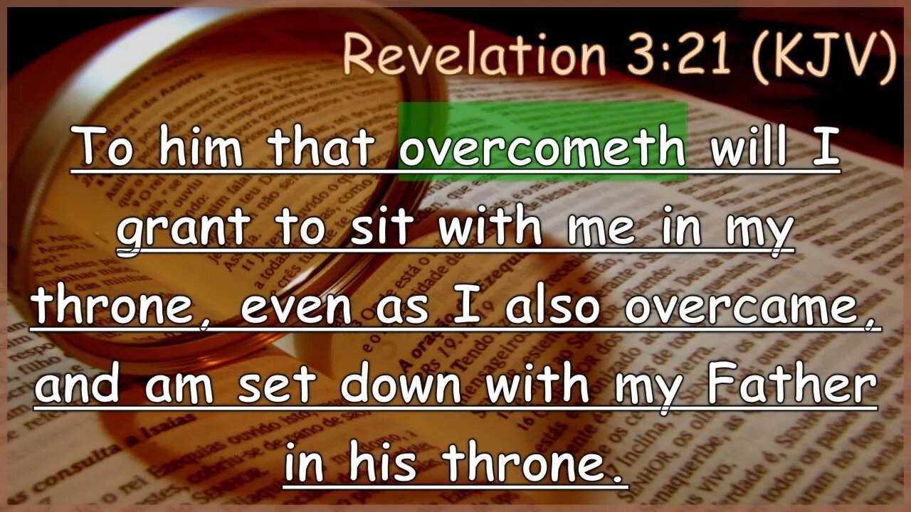 Sunday Morning, June 12th - Overcome