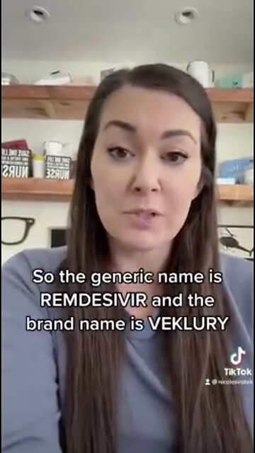 The extremely harmful medicine to tread Covid Remdesivir got renamed and calls Verklury now