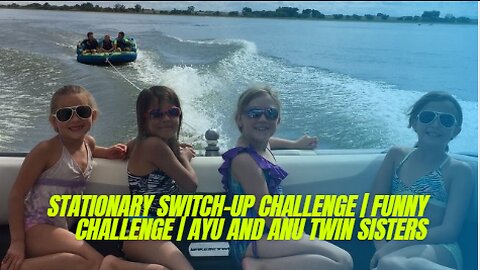 STATIONARY SWITCH-UP CHALLENGE | FUNNY CHALLENGE | AYU AND ANU TWIN SISTERS