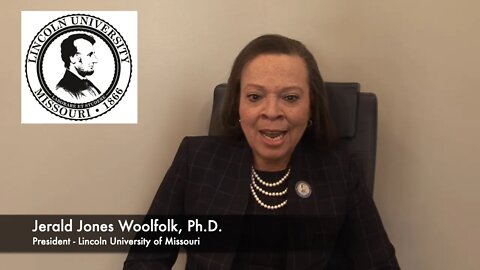 President Jerald Jones Woolfolk for LU Day at the Missouri Capitol (Virtual) Feb 2021