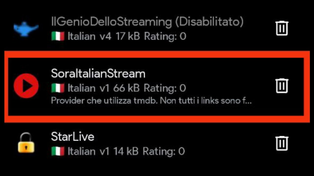 Come abilitare SoraItalianStream su CloudStream