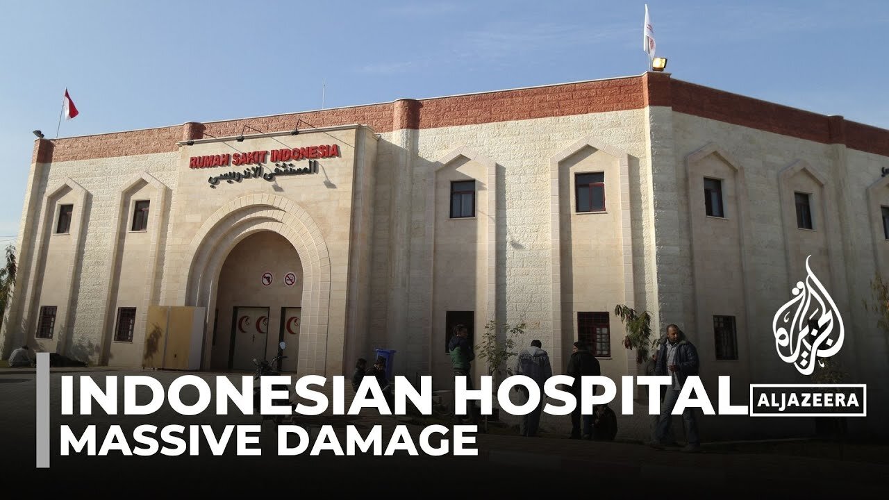 Indonesian hospital in ruin, massive damage to facility with patients trapped inside