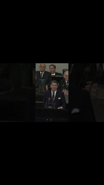Using power? ☢️⚔️ #RonaldReagan 1982 * #PITD #Shorts (Linked)