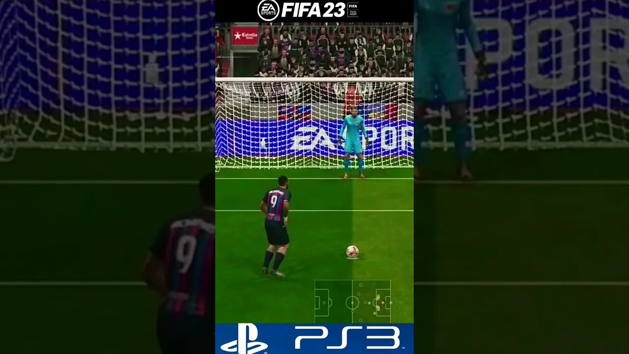 Memphis Depay Penalty Goal and Celebration - FIFA 23 PS3