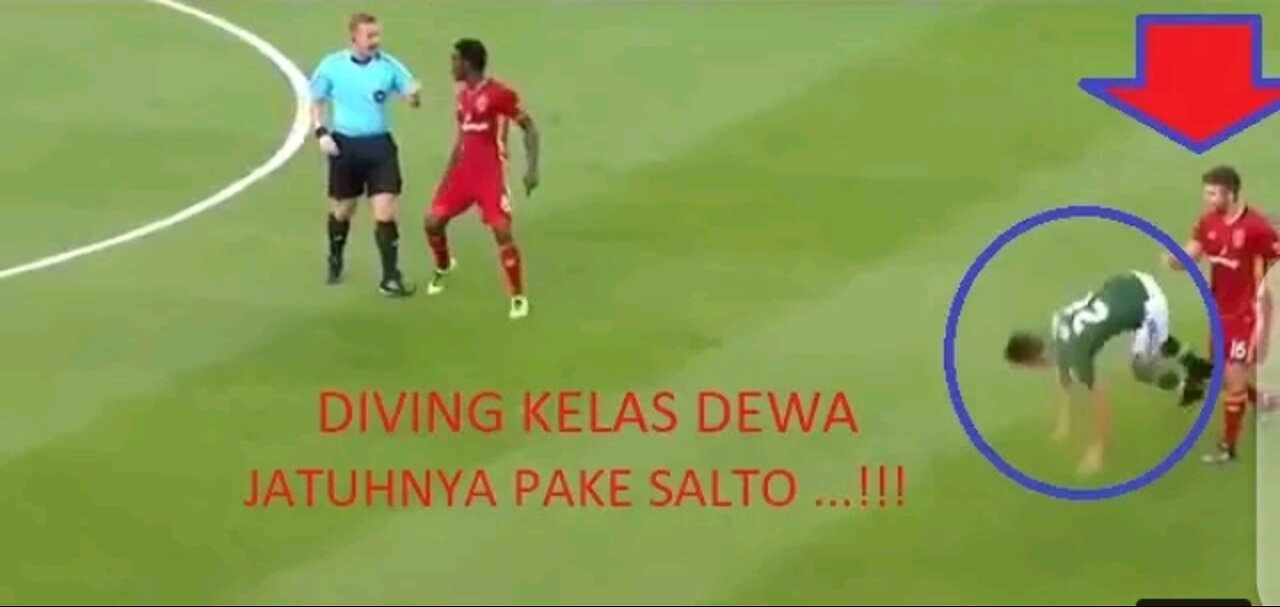 Di Jamin Ngakakk🤣Momen Diving Dalam Sepak Bola Bikin Sakit perut🤣