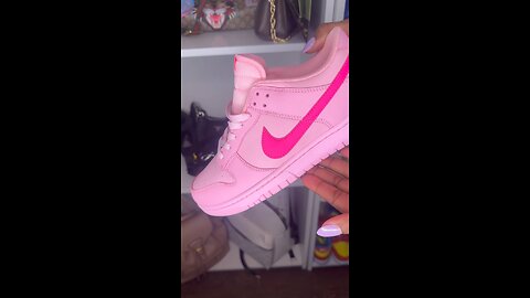 Triple pink dunks