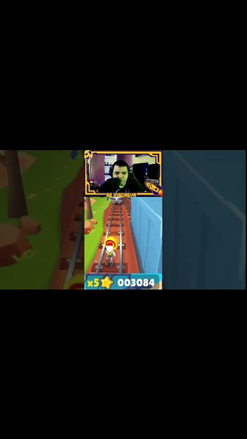 SUBWAYSURFER NO COINS BATENDO MEU RECORD. #cosmiconerd #subwaysurfers #viral #eunaodesisto