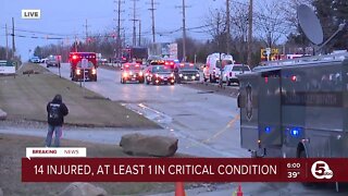 Team coverage of explosion at metal processing facility