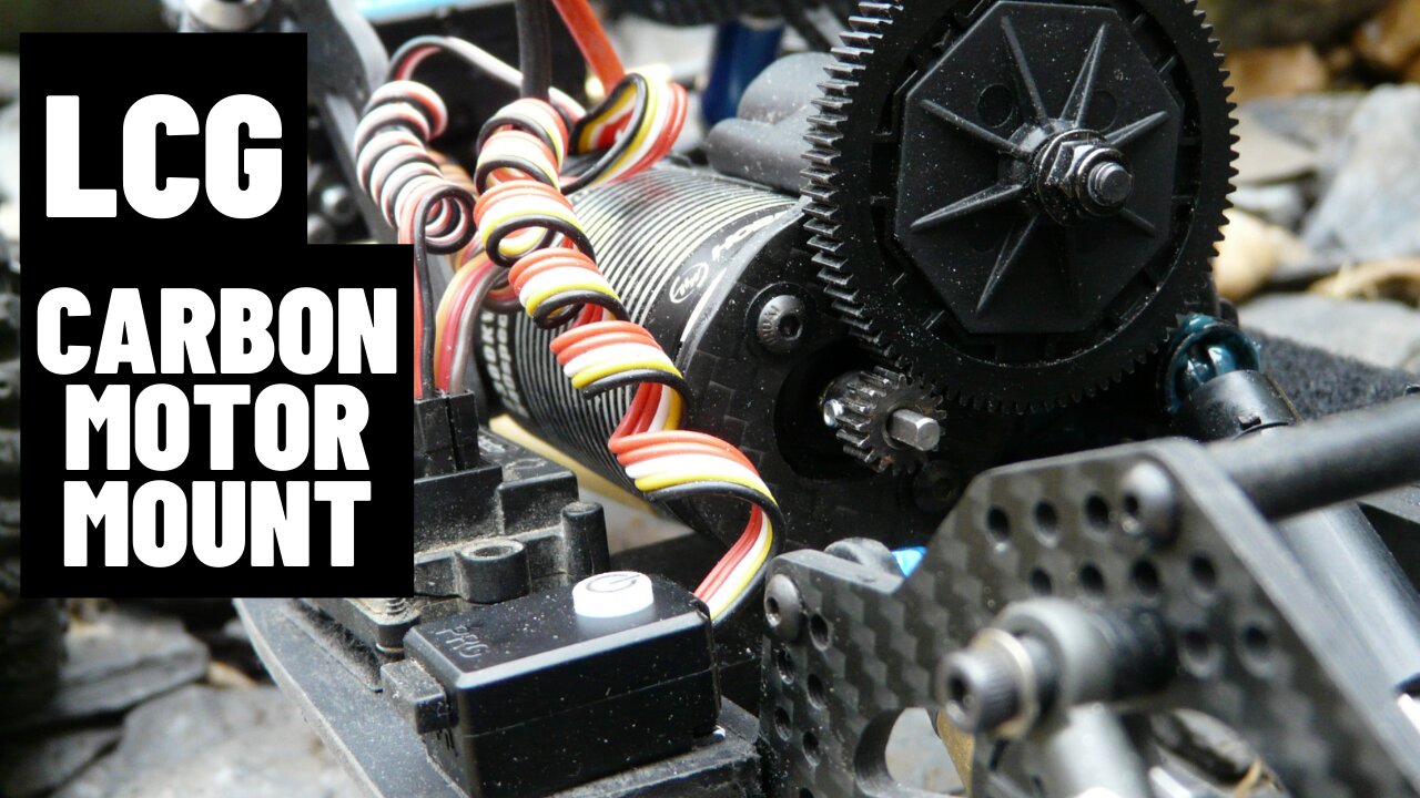 Carbon Fibre Motor Mount For Stealth X Gearbox