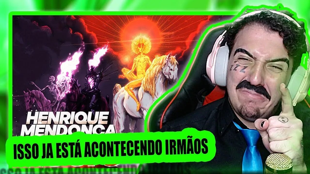 PASTOR REACT Rap dos Cavaleiros do Apocalipse - O FIM DOS TEMPOS | 7 Minutoz | Henrique Mendonça