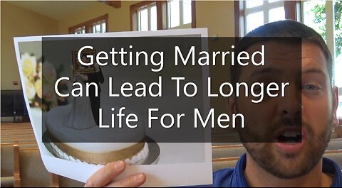 Getting Married Can Lead To Longer Life For Men