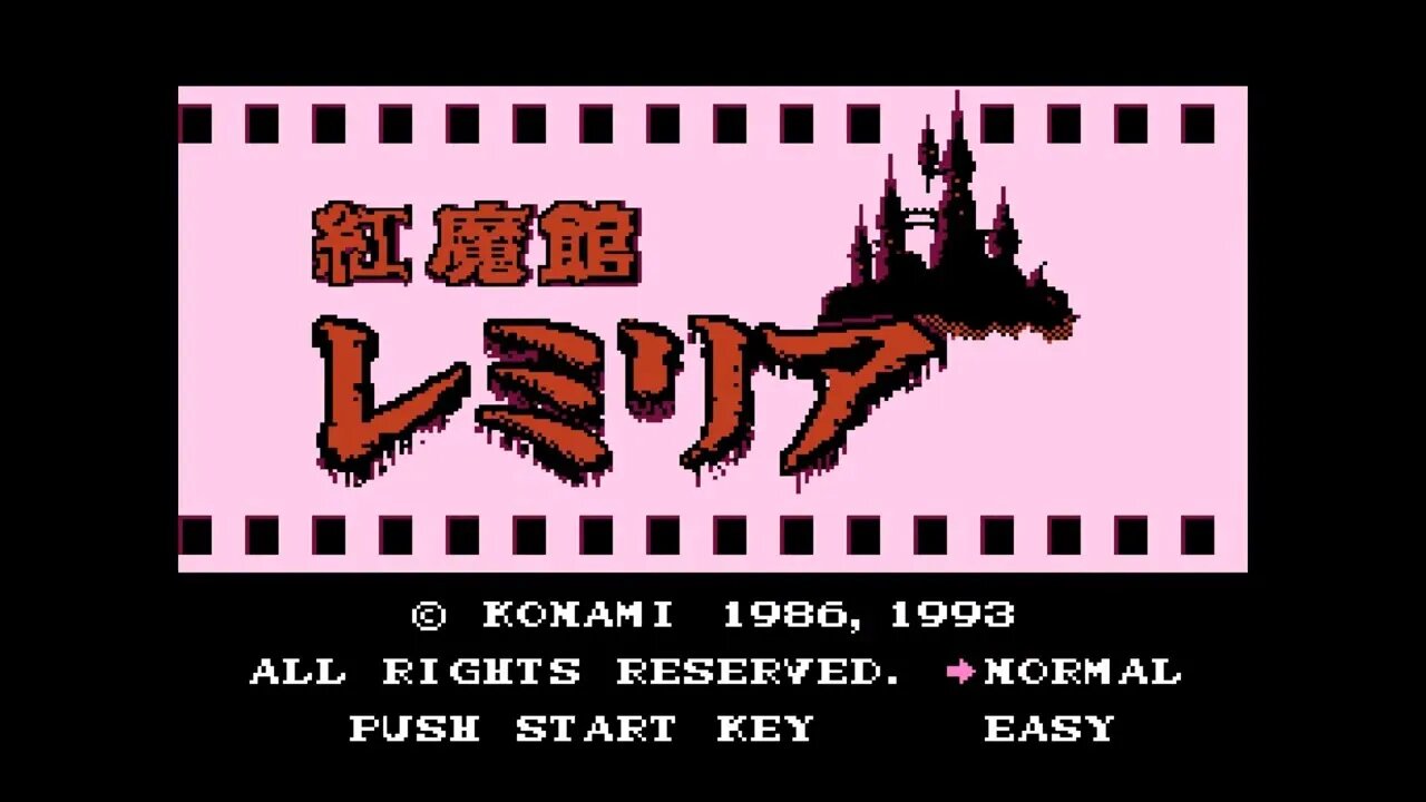 Sunday Longplay - Koumakan Remilia (Castlevania 1 NES ROM Hack)