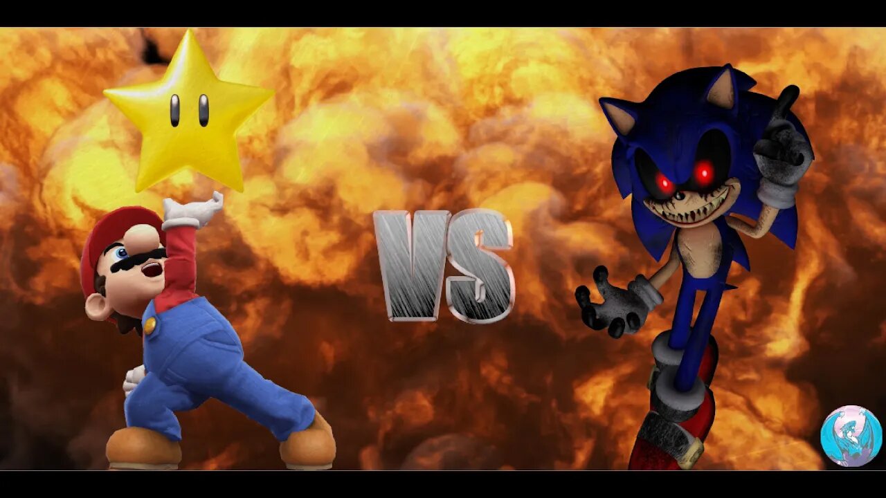 MUGEN - Request - Powerstar Mario VS Sonic EXE - See Description