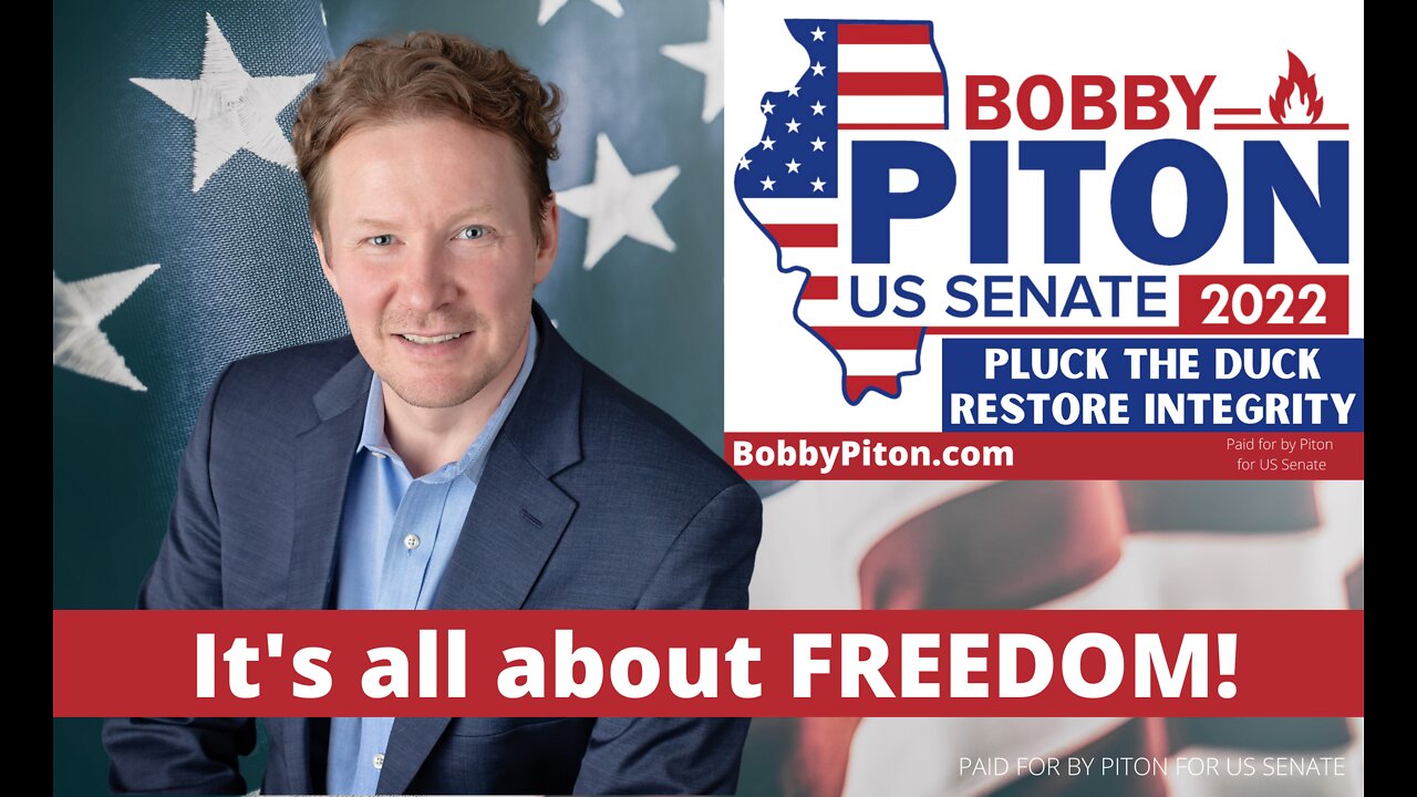 100% AGAINST War with Russia - Bobby Piton US Senate IL