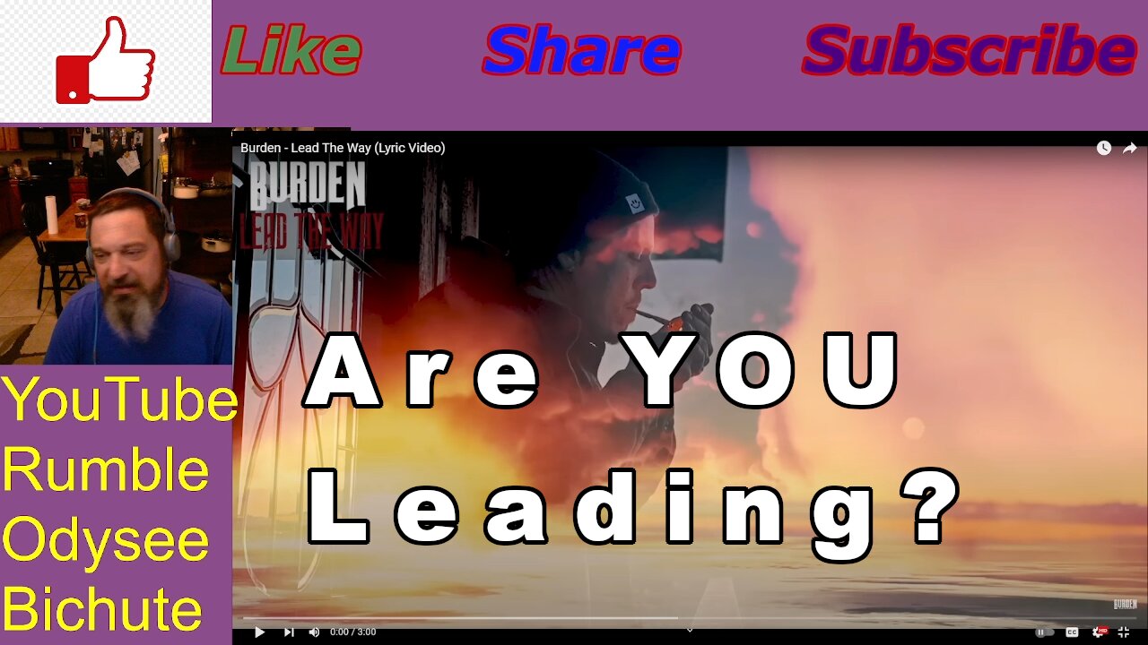 Burden Lead The Way Reaction