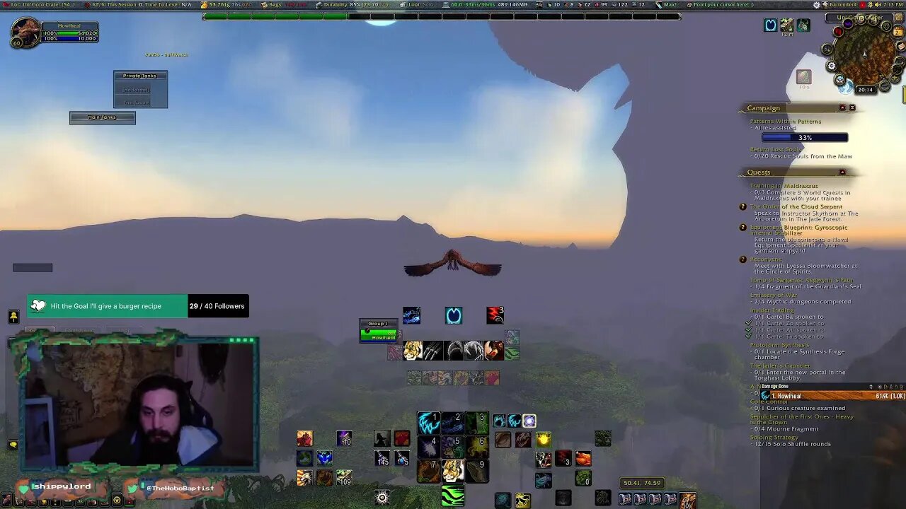 CHECKING OUT THAT TWITTER | VANILLA DUNGEON RUN AND THEN MORE ZERETH MORTIS STUFF | BE GOOD