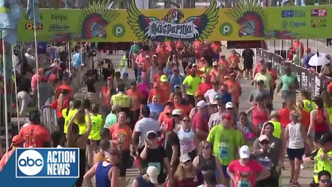 3:30 – 3:35 Saturday | Publix Gasparilla Distance Classic Finish Line