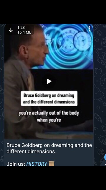Documentary: Bruce Goldberg talks Dreaming in Other Dimensions