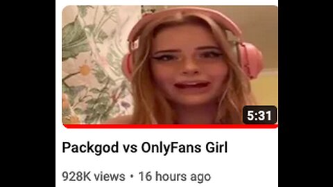 Packgod vs OnlyFans Girl