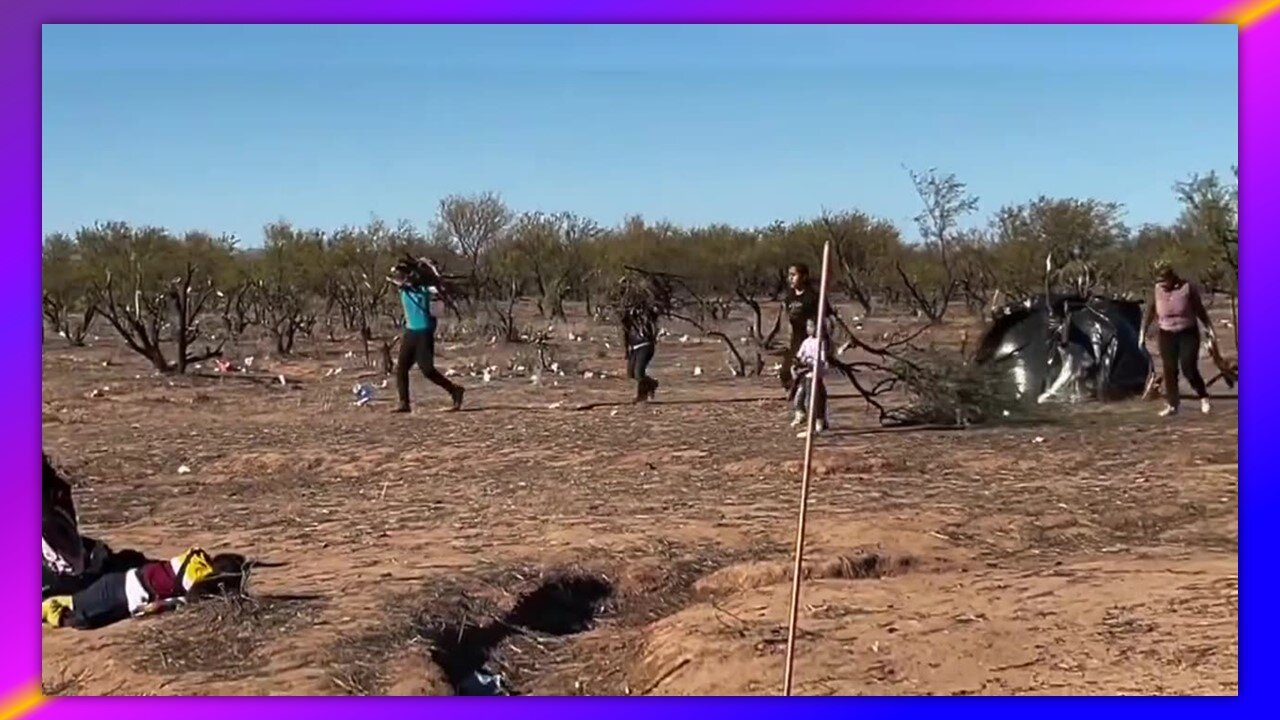 SHOCKING VIDEO FROM THE TOHONO O'ODHAM RESERVATION THAT BIDEN AND THE MEDIA DON'T WANT YOU TO SEE.