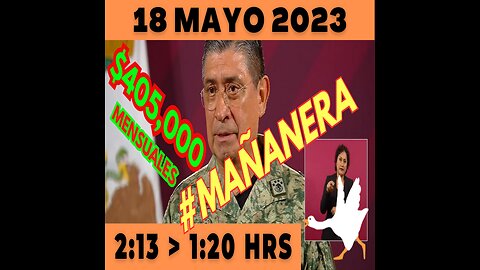 💩🐣👶 #AMLITO | Mañanera *Jueves 18 de Mayo 2023* | El gansito 2:13 a 1:20.