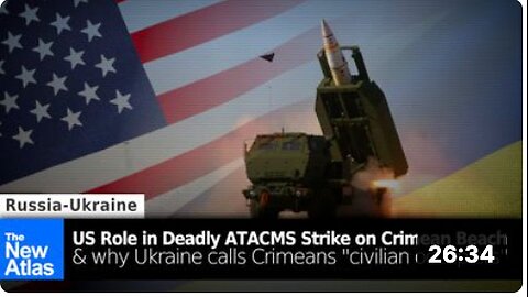 US Role in Deadly ATACMS Strike on Crimean Beach & Why Ukraine Calls Crimeans "Civilian Occupiers"