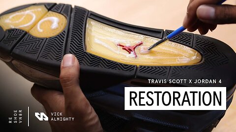 Air Jordan 4 Travis Scott Restoration by Vick Almighty!