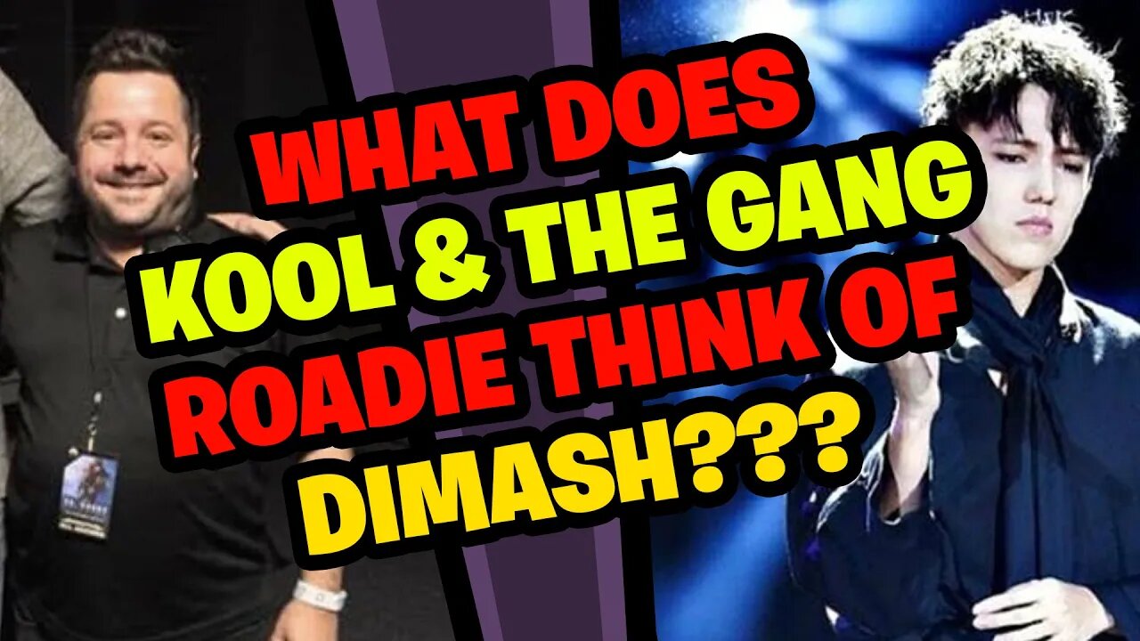 KOOL & THE GANG Roadie Reacts to DIMASH!