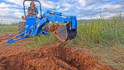 Installing Permaculture Basins To Green The Desert and Protect Our Foundation