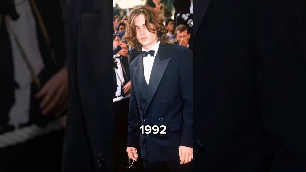 JOHNNY DEPP Evolution from (1995) to (2022)