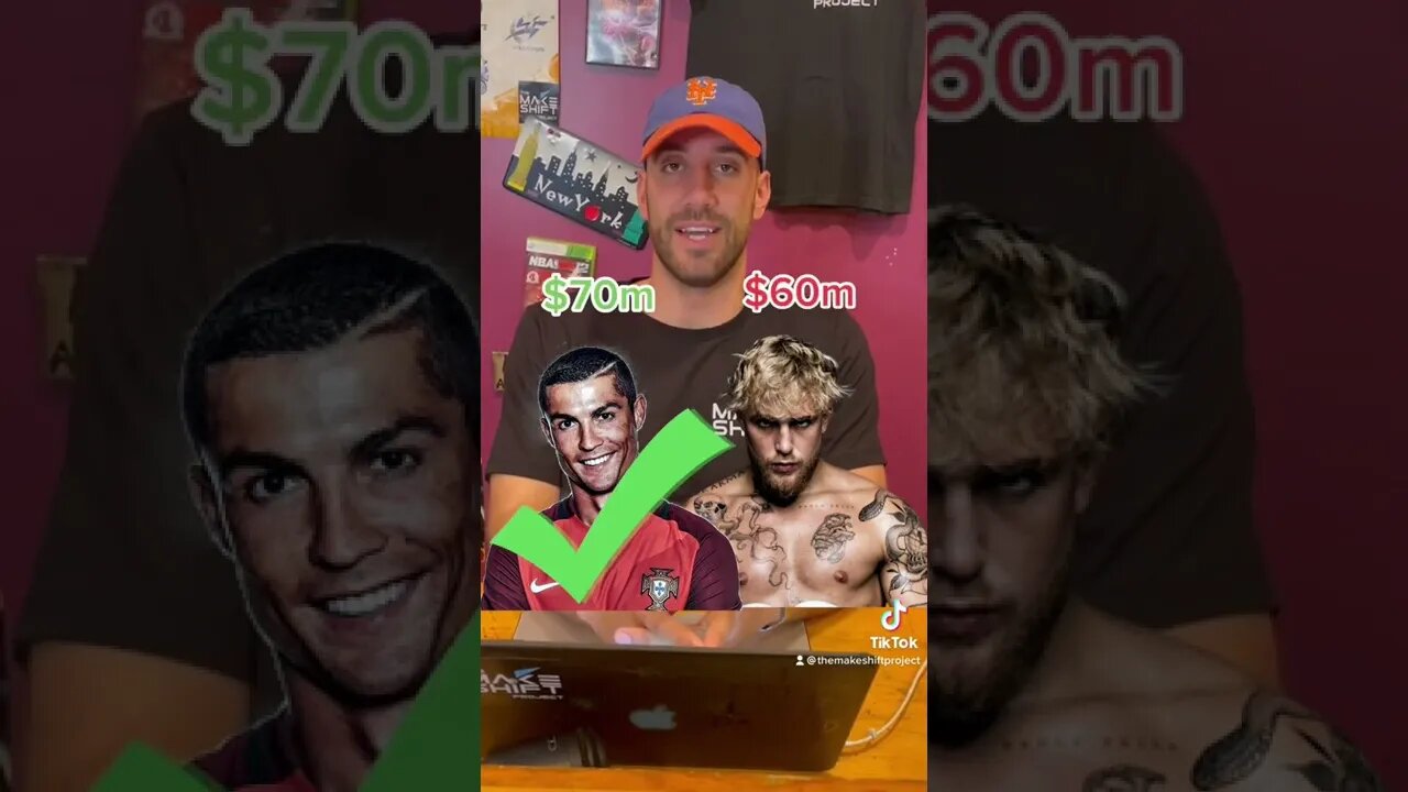 What’s Worth More?! Comment How You Did! #fyp #tesla #jakepaul #ronaldo #twitter #worth