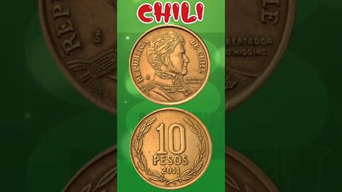 Chili 10 Pesos. #shorts #education #coinnotesz