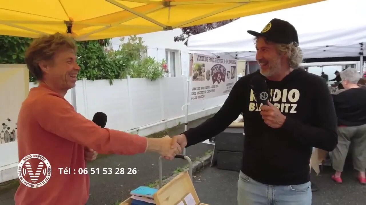 Miel de la petite ruche - Marché de Saint-Martin Biarritz [en direct 🔴]