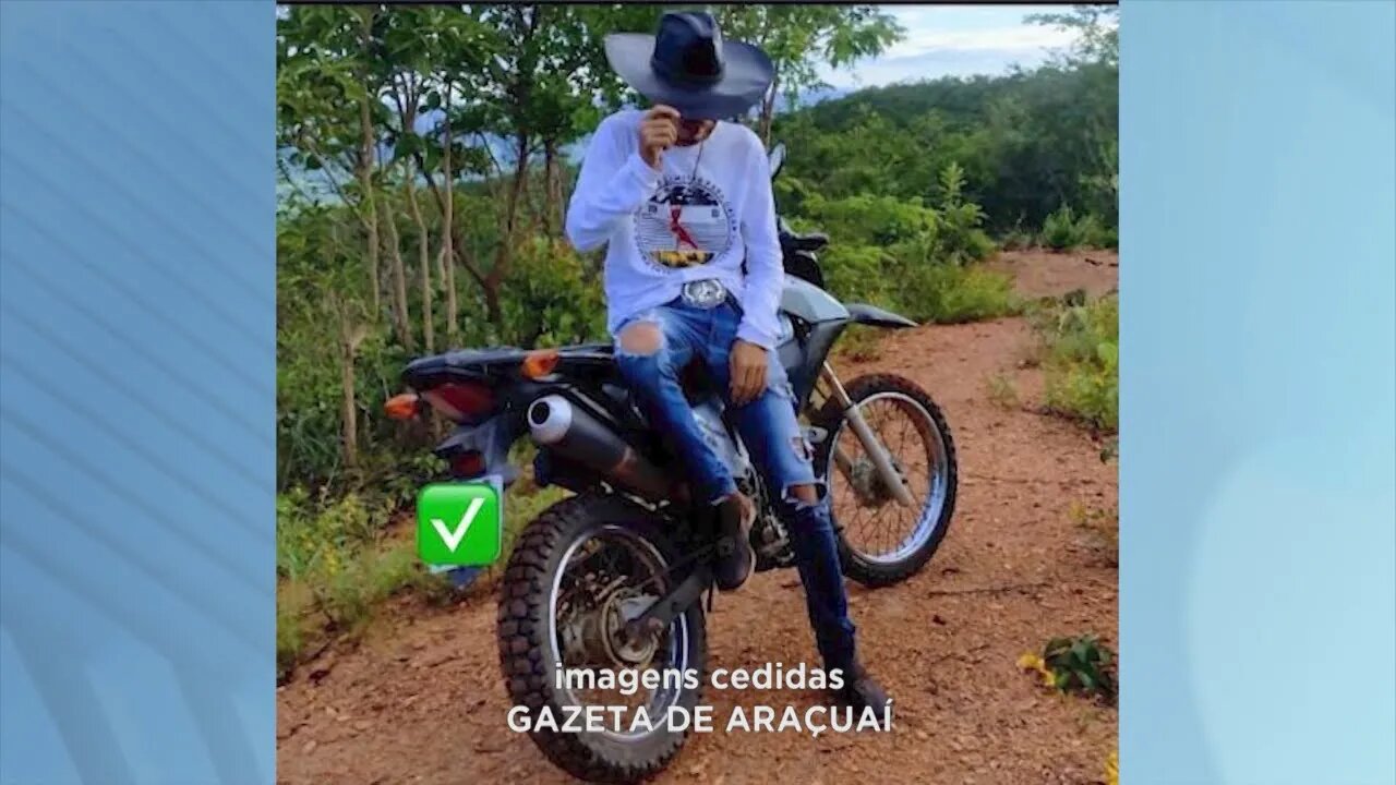 Vale do Jequitinhonha: jovem sem capacete morre em batida entre moto e caminhão próximo a Araçua