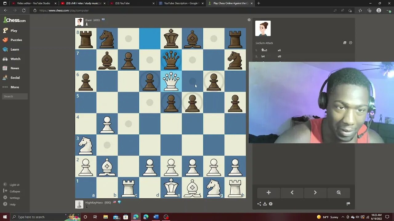 Chess Online: RaeReacts VS Elani Challenge