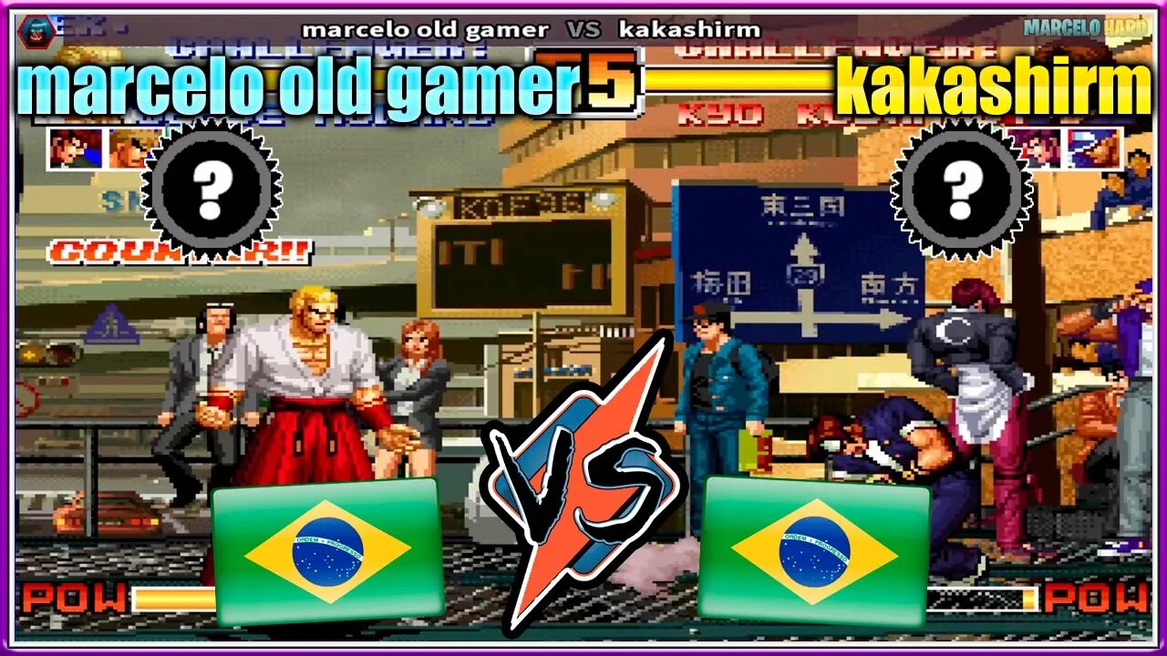 The King of Fighters '96 The Anniversary (marcelo old gamer Vs. kakashirm) [Brazil Vs. Brazil]