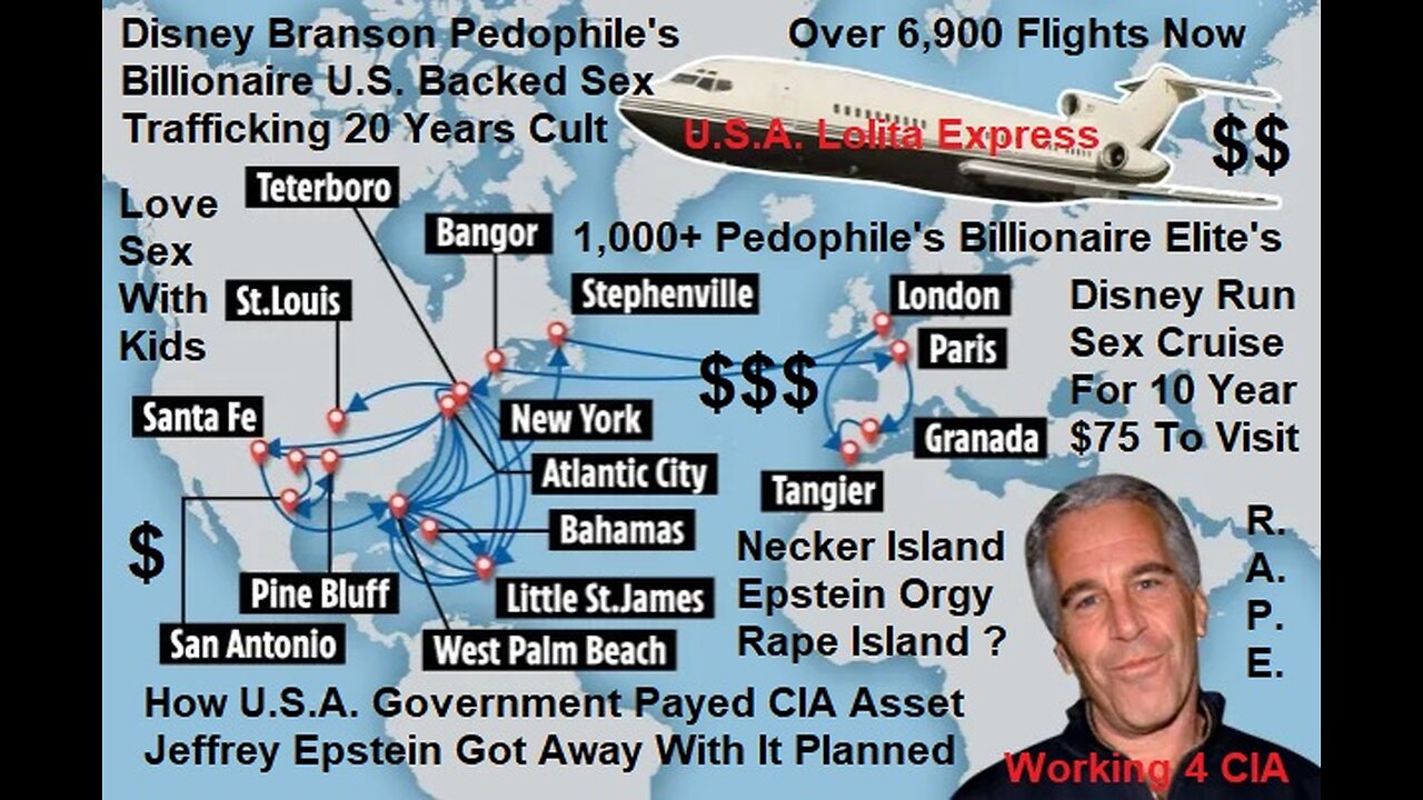 How U.S.A. Government Payed CIA Asset Jeffrey Epstein Got Away With It As Planned