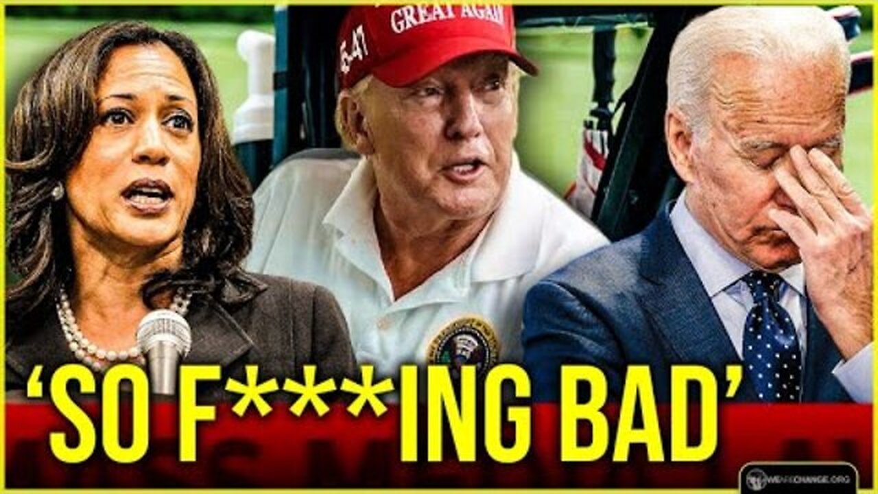 TRUMP RECORDED: 'BROKEN-DOWN' BIDEN QUITTING, 'SO F***ING BAD' KAMALA UP NEXT!