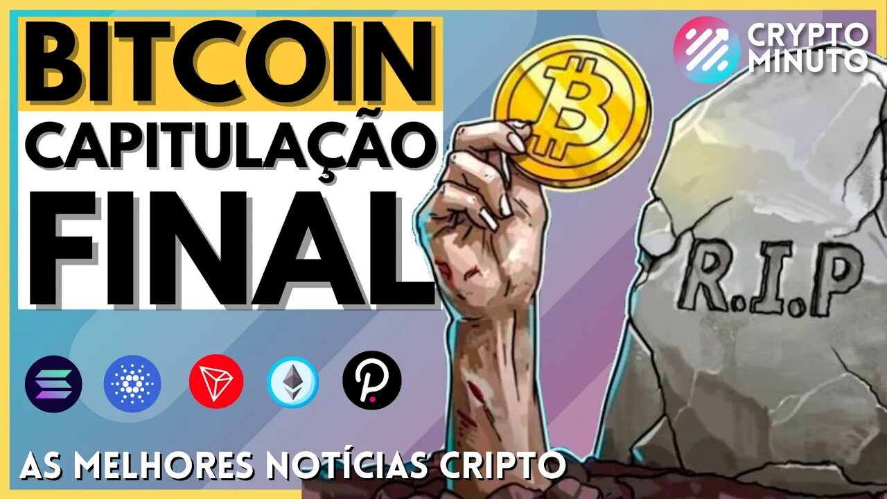 📈 PÂNICO NO BITCOIN - TRON GARANTIA 200% - CARDANO VASIL - DOT - SOLANA - AVAX NOTÍCIAS CRIPTO HOJE