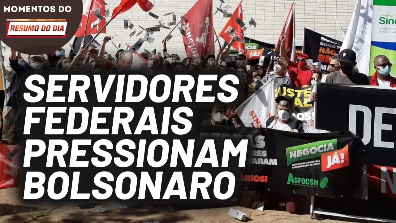 Servidores Federais pressiona e conquista 5% de reajuste dos 19% reivindicados | Momentos