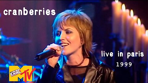 Tue Late Night Stream - Cranberries Live in Paris 1999 1105PM EST