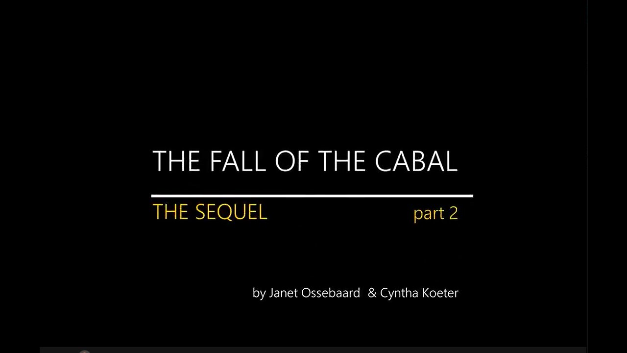 THE SEQUEL TO THE FALL OF THE CABAL - PART 2, The Ideology of War