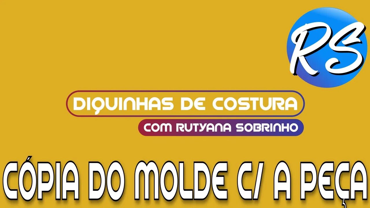 Confira a Cópia do Molde com a Peça - DEP 67