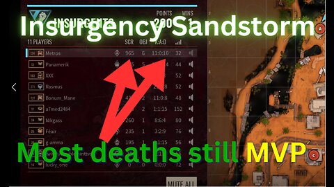 Insurgency Sandstorm - most deaths and I'm still MVP