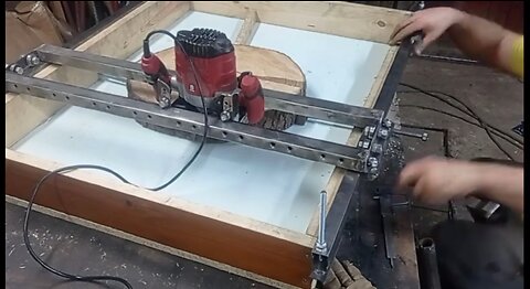 DIY adjustable router planer do drewna / planowanie plastrów frezarka górnowrzecionową